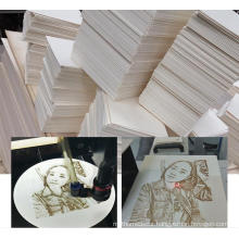 YUJIE Custom logo wooden craft laser cut wood bookmarks from China Factory